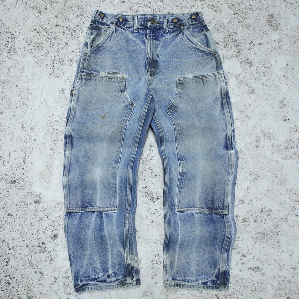 Carhartt Men's Relaxed Jeans - Distressed Blue